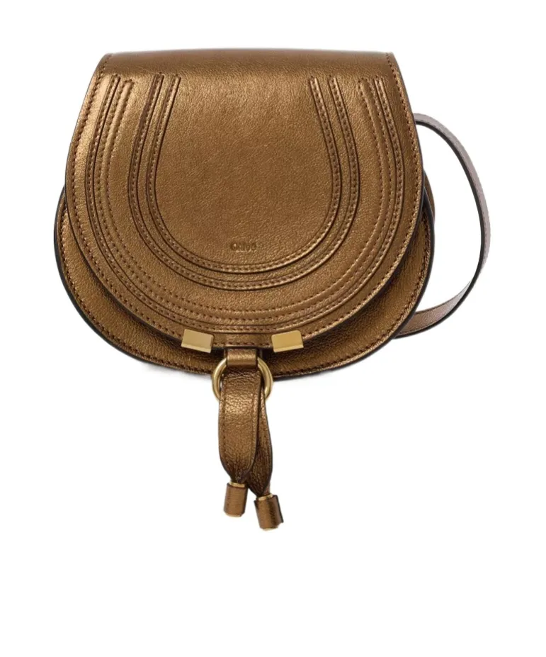 Small Marcie Leather Shoulder Bag