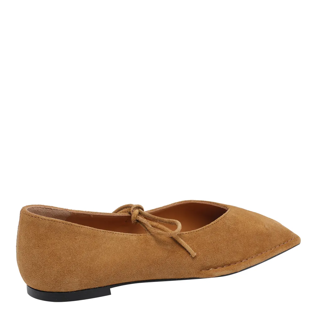 Alohas Sway Square-Toe Ballet Shoes
