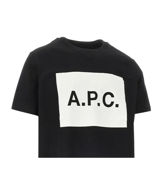 A.P.C. Logo-Detail Crewneck T-Shirt