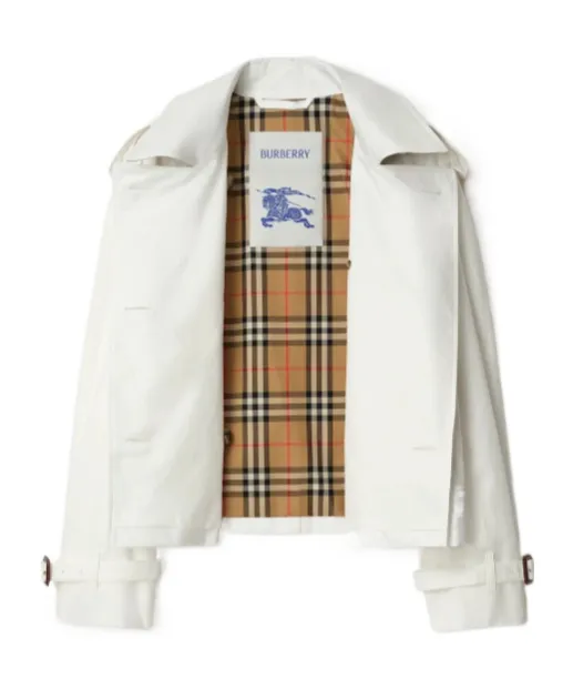 Double-Breasted Trench Jacket