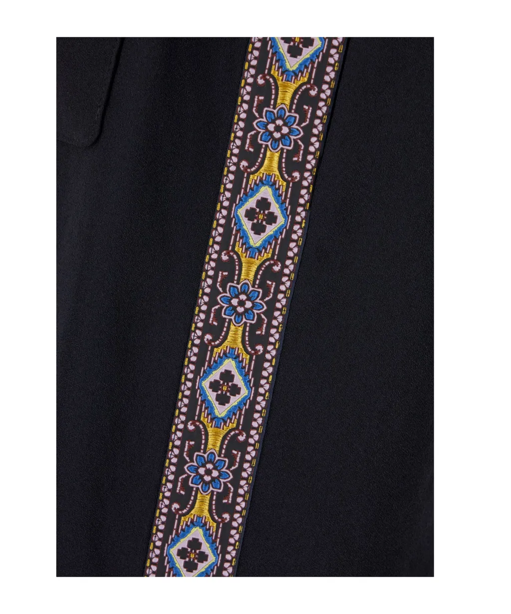 Drawstring Wide-Leg Trousers