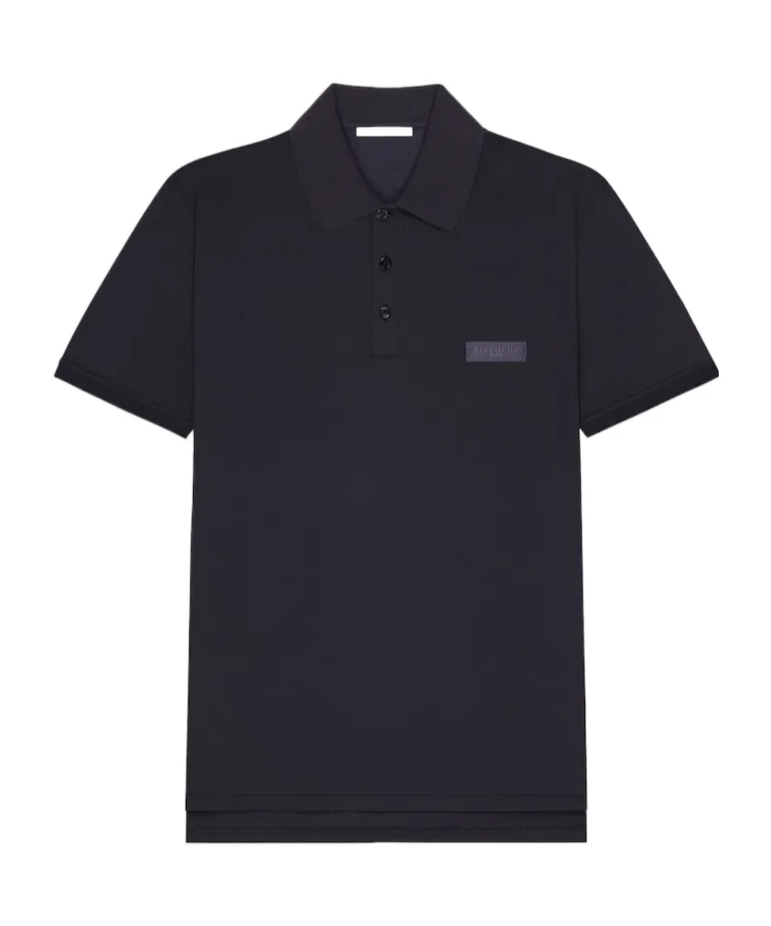 Givenchy Logo Patch Short-Sleeved Polo Shirt