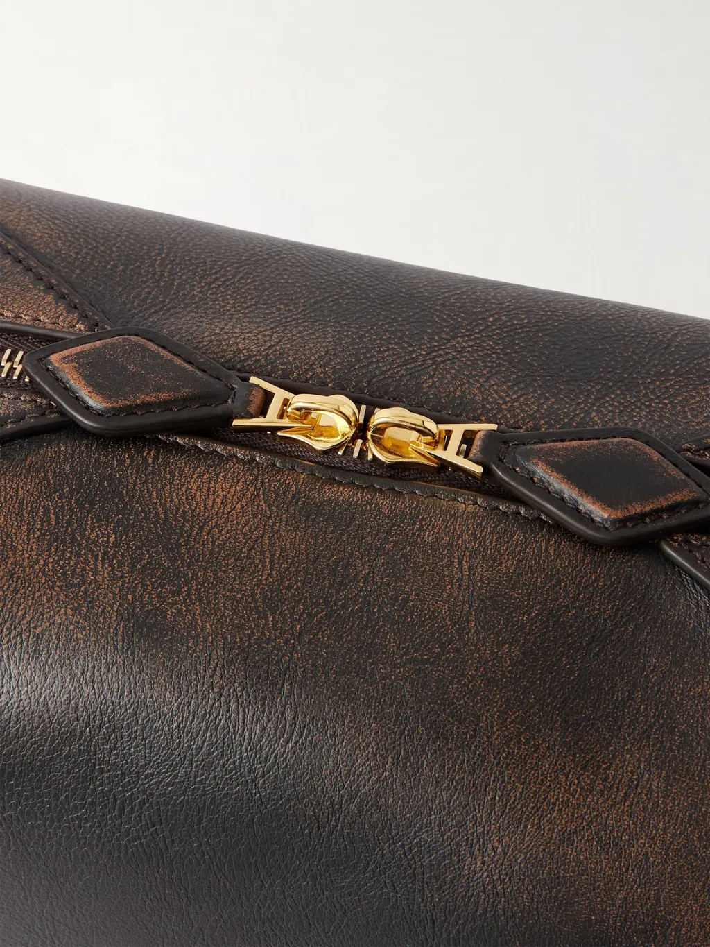 Le Bulldog Leather Shoulder Bag