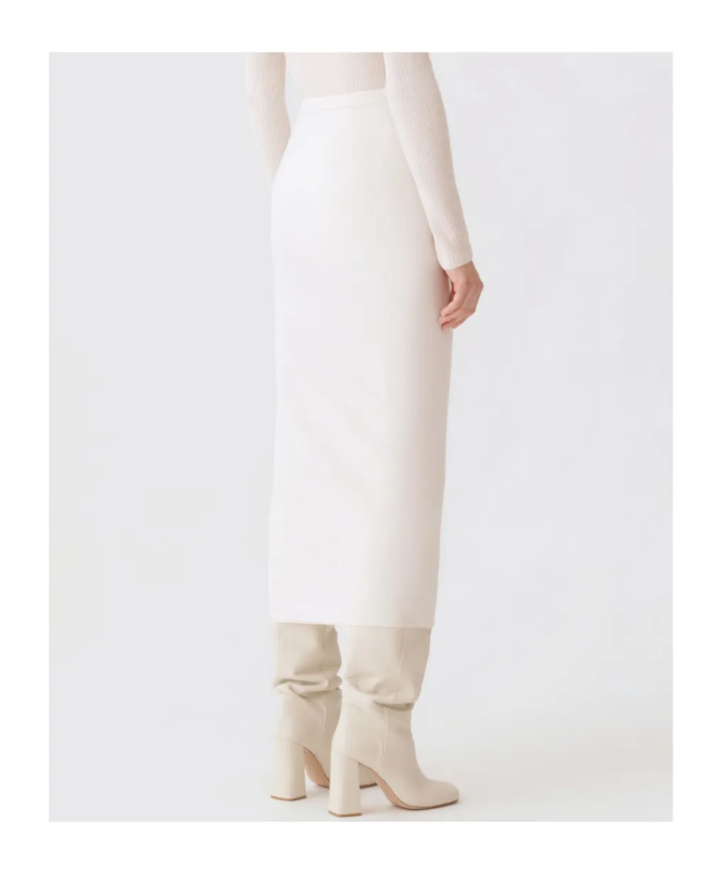 Pleated Midi Skirt