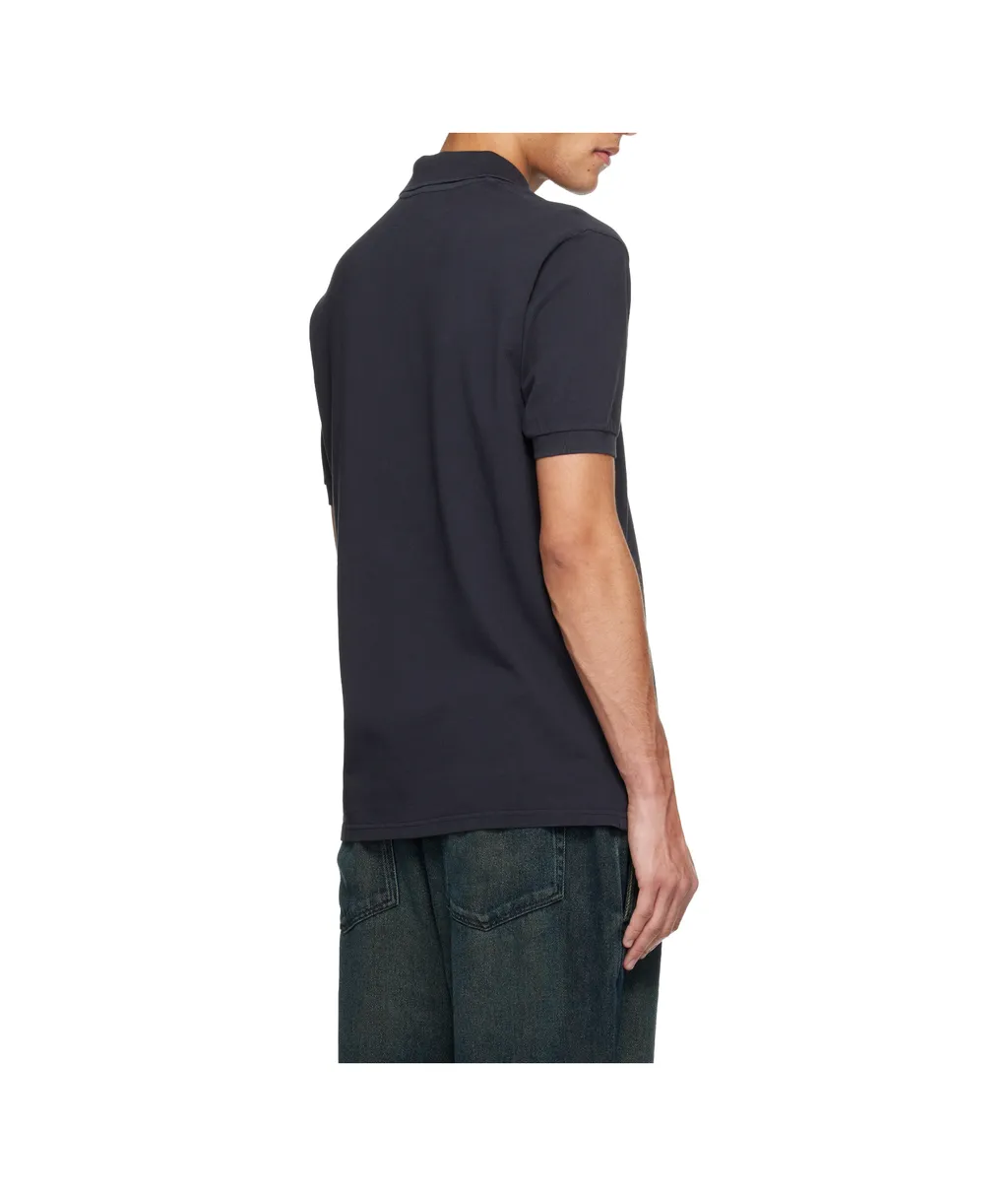 Isabel Marant Afko Logo Embroidered Buttoned Polo Shirt