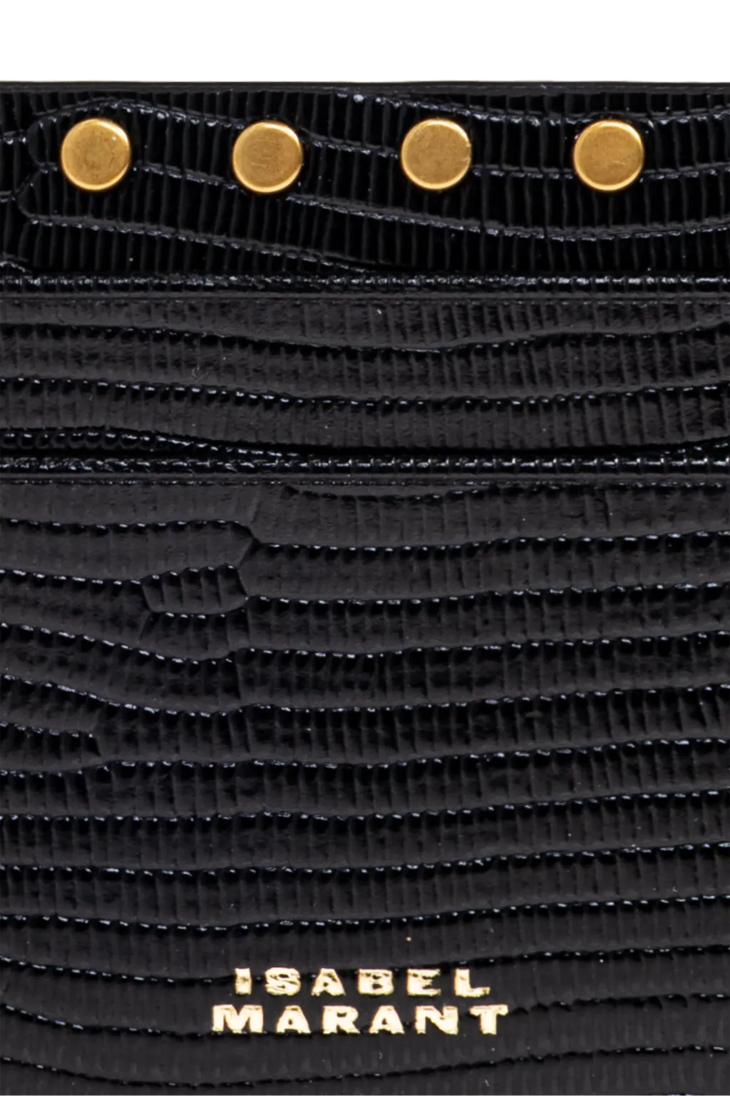 Isabel Marant Oskan Embossed Card Holder