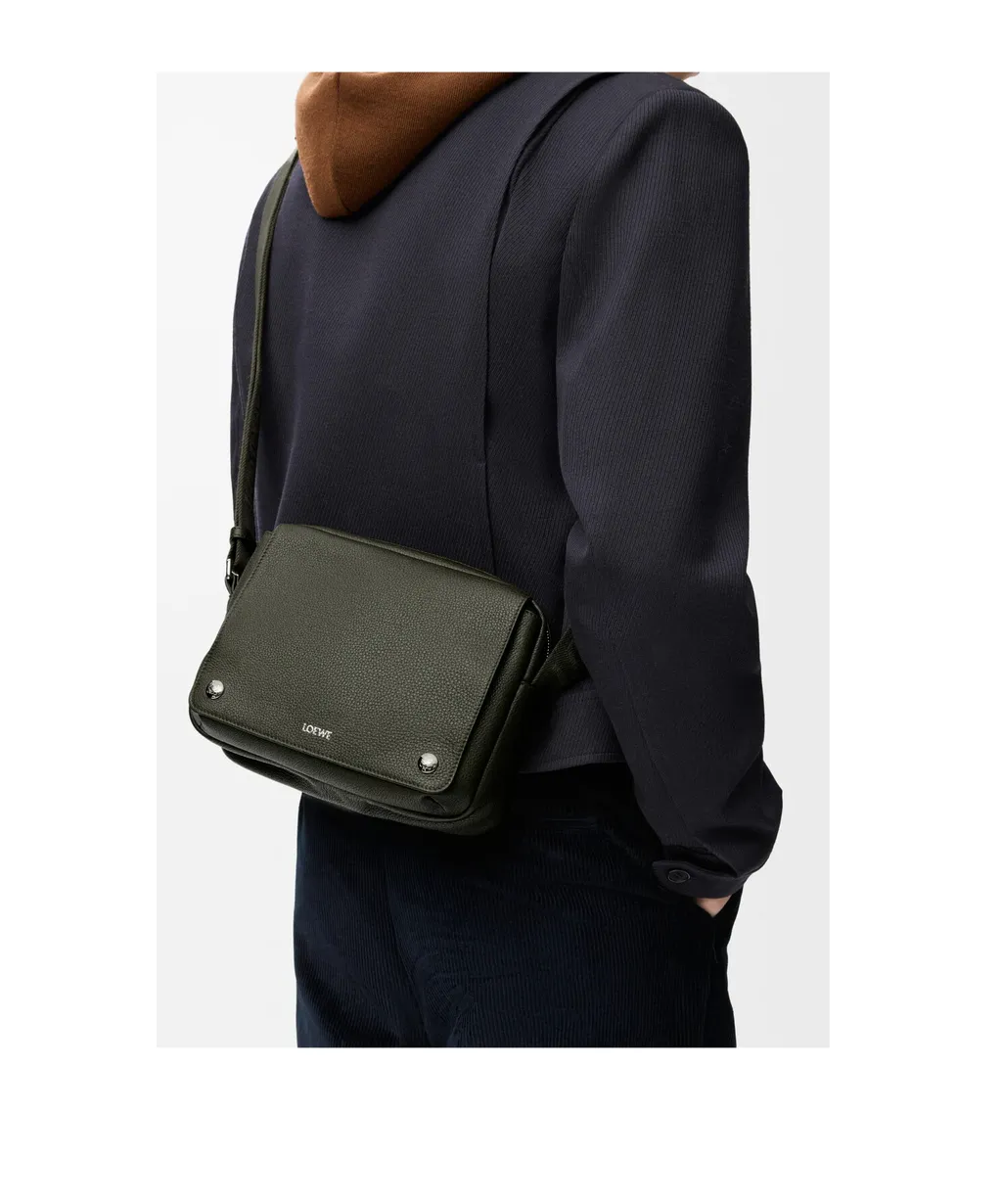 Loewe Logo Printed Xs Messenger Bag