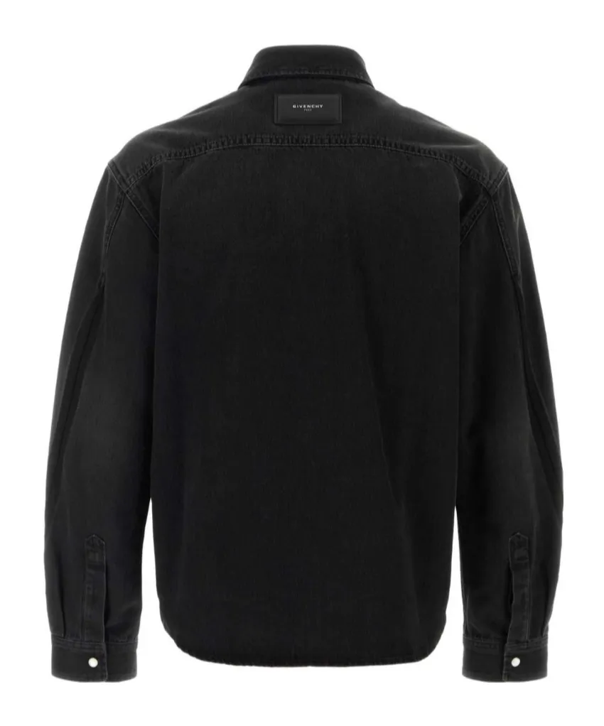 Givenchy Chest Pocket Denim Shirt