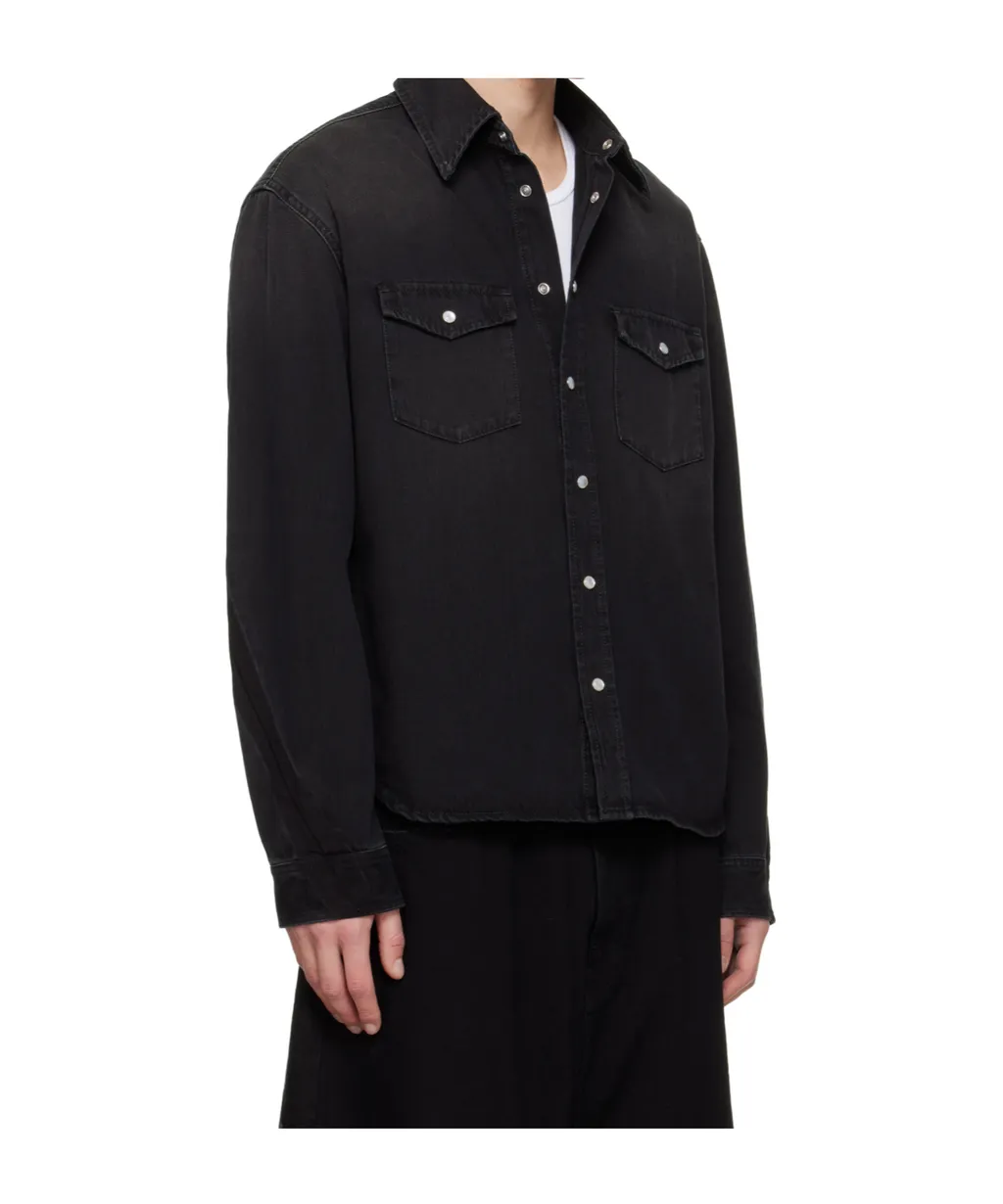 Givenchy Chest Pocket Denim Shirt
