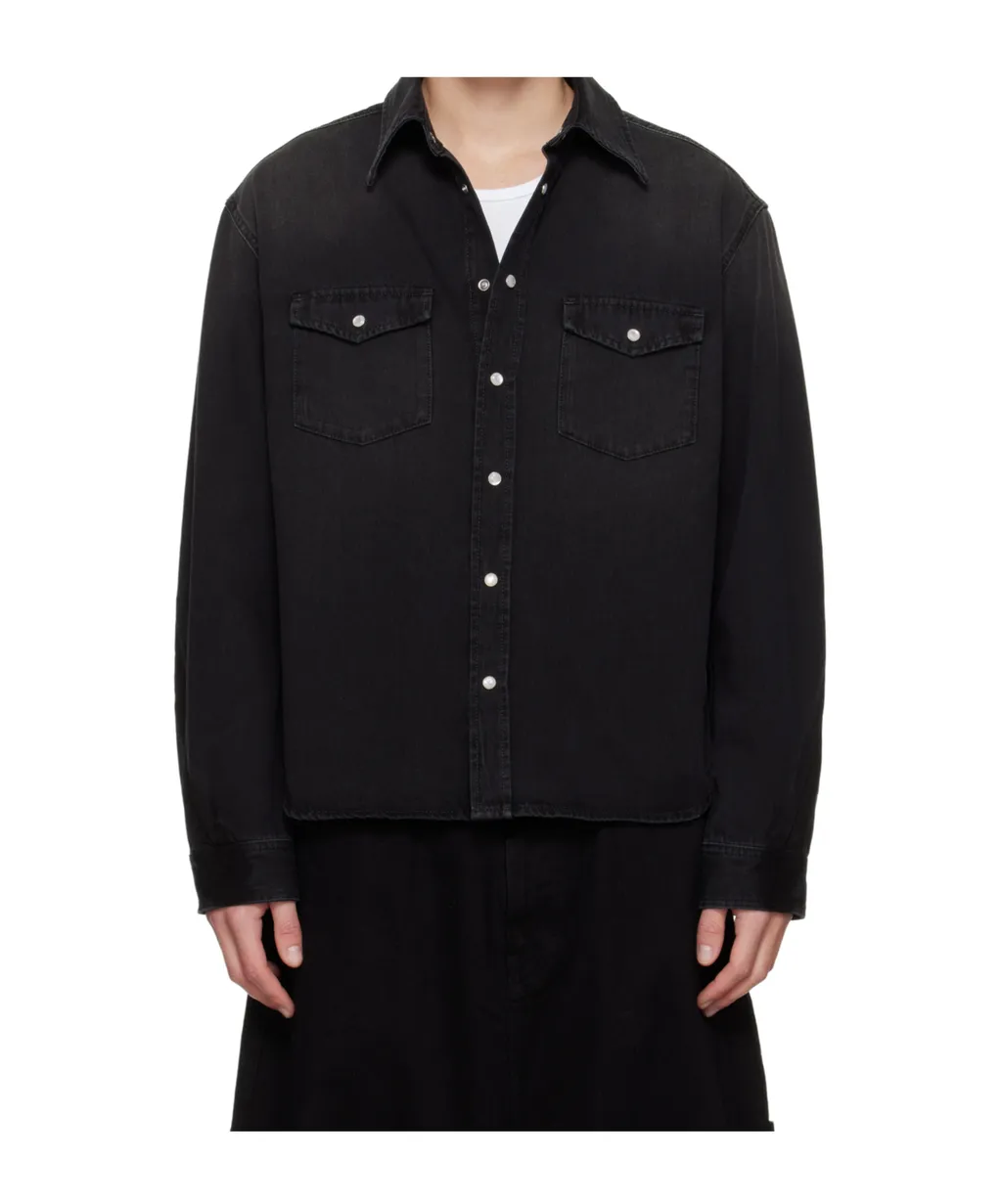 Givenchy Chest Pocket Denim Shirt
