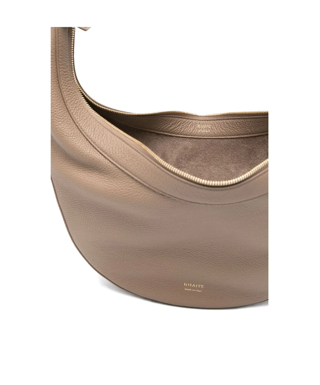 Khaite Augustina Small Zipped Shoulder Bag