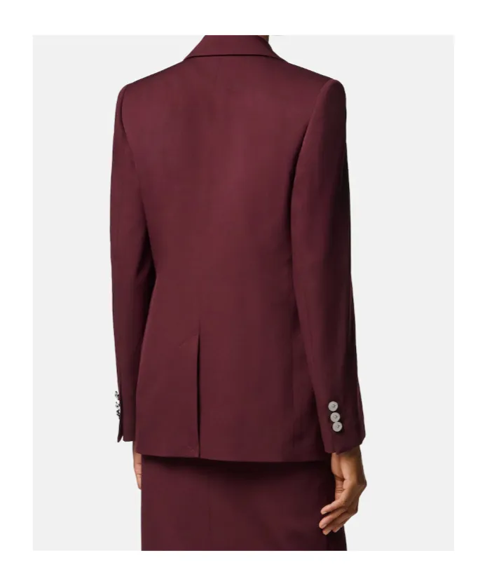 Versace Single-Breasted Tailored Blazer