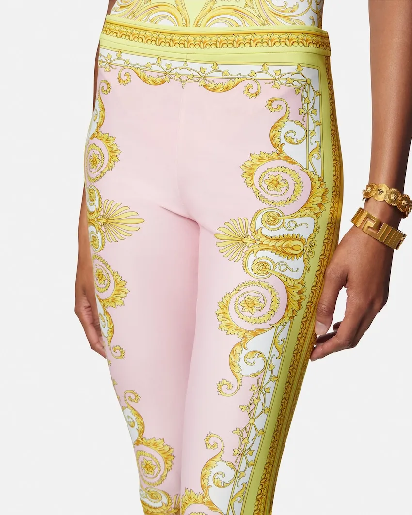 Versace Pattern-Printed Leggings