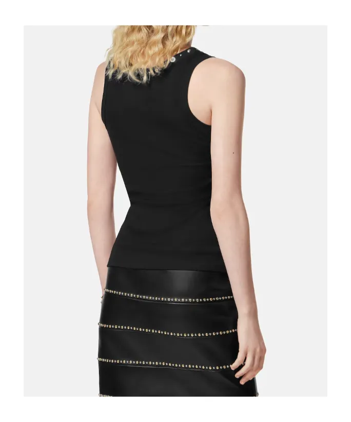 Versace Medusa Ribbed Tank Top
