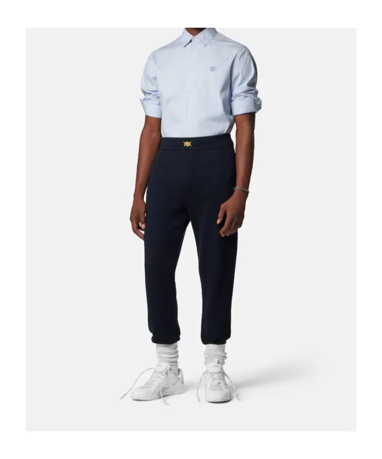 Versace Striped Poplin Slim Shirt