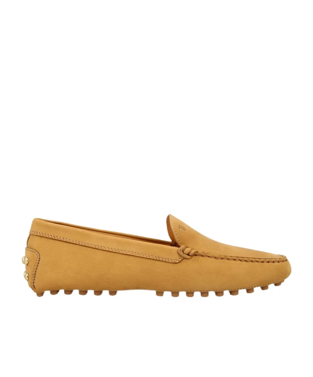 Tod's Logo Detailed Slip-On Flat Shoes