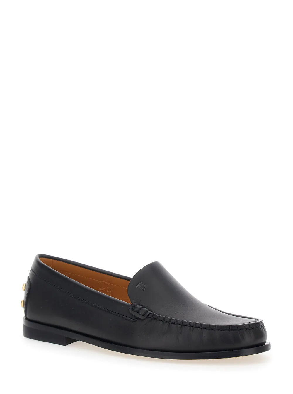 Tod's Logo Embossed Gathered Loafers