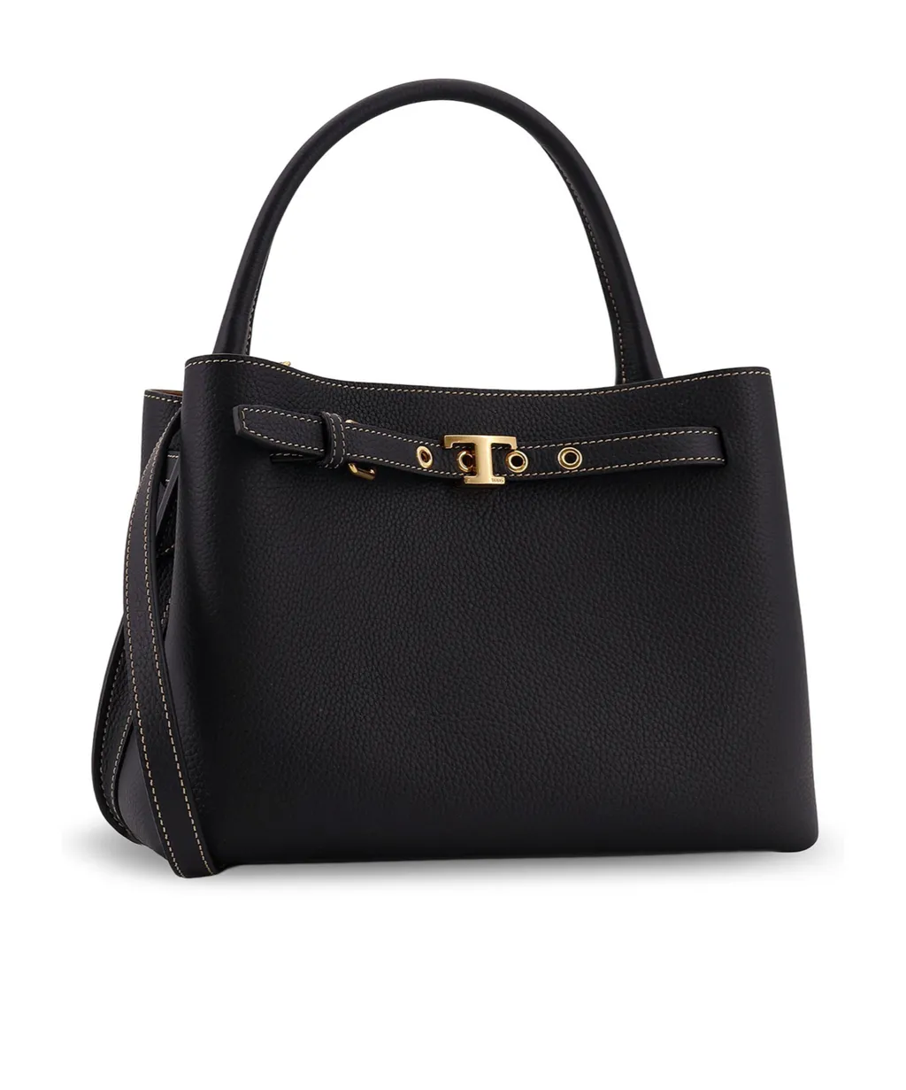 Tod's T-Plaque Belt Detail Tote Bag