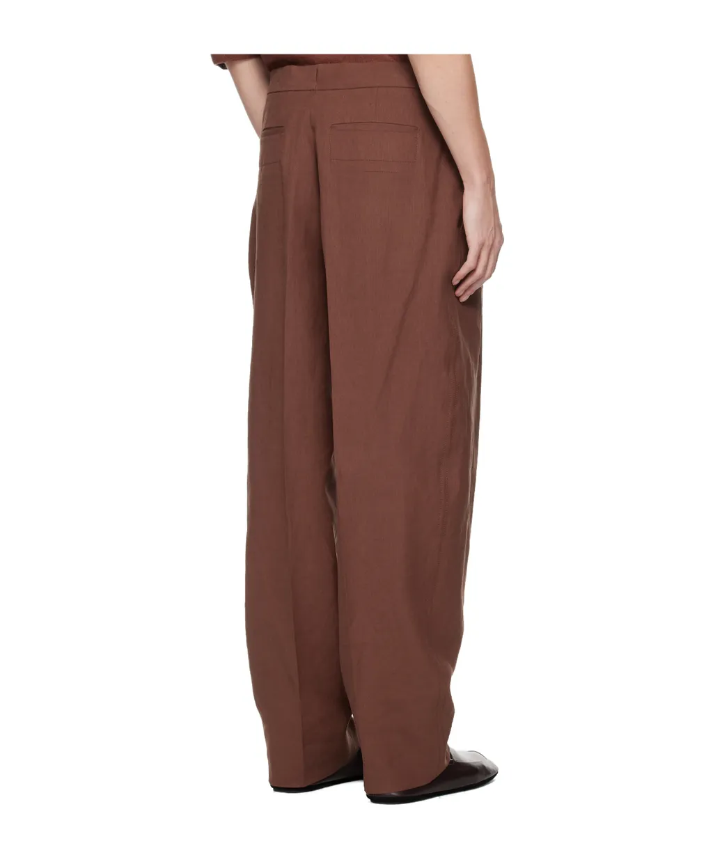 One Pleated Casual Pants