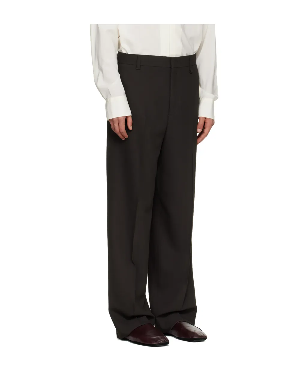 Casual Pants With Belt Loops
