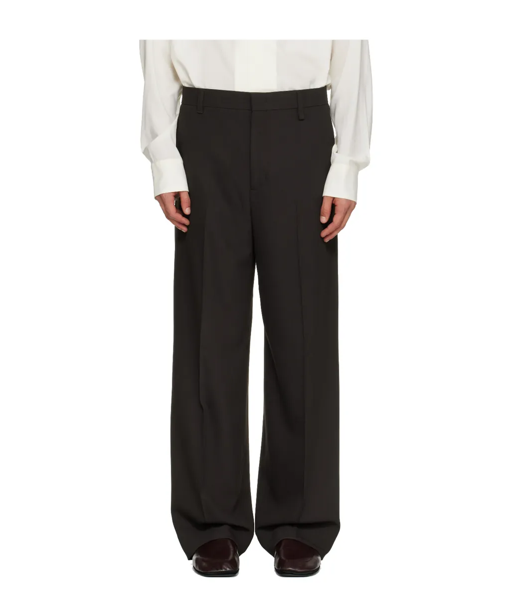 Casual Pants With Belt Loops