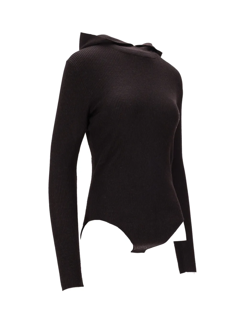 Hooded Ribbed Body