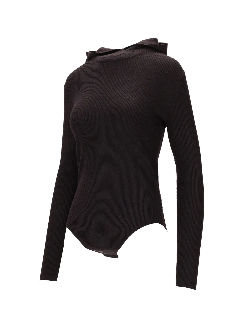 Hooded Ribbed Body