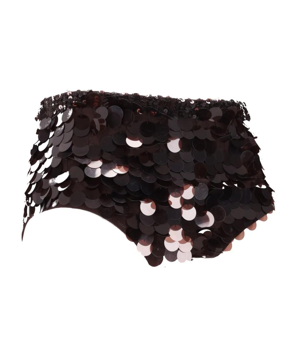 Sequined Detail Shorts