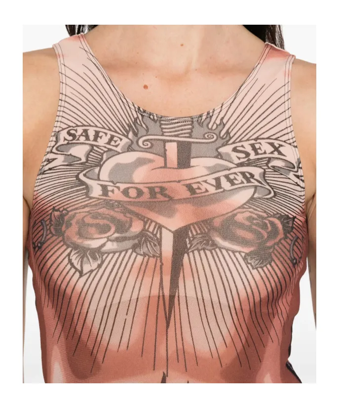 Printed Vest