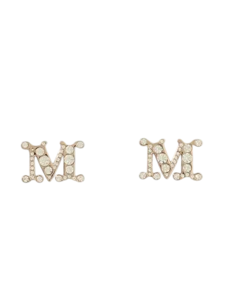 Logo Stud Earrings