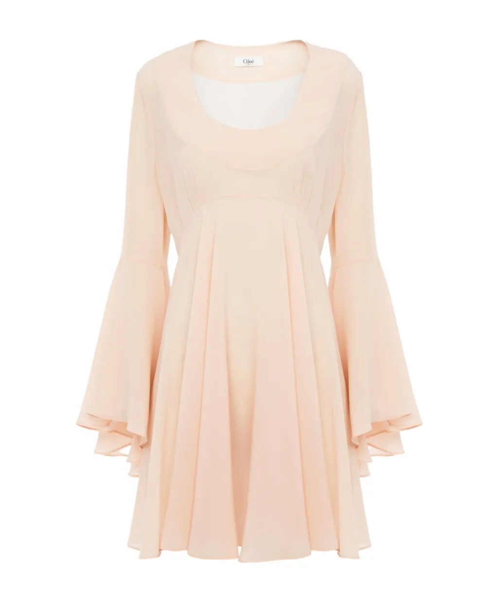 Flared Mini Dress
