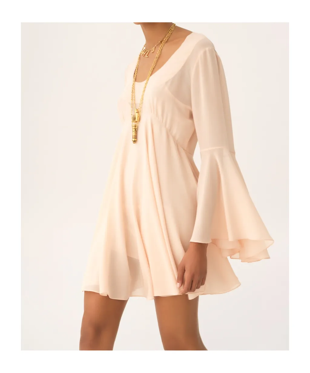 Flared Mini Dress