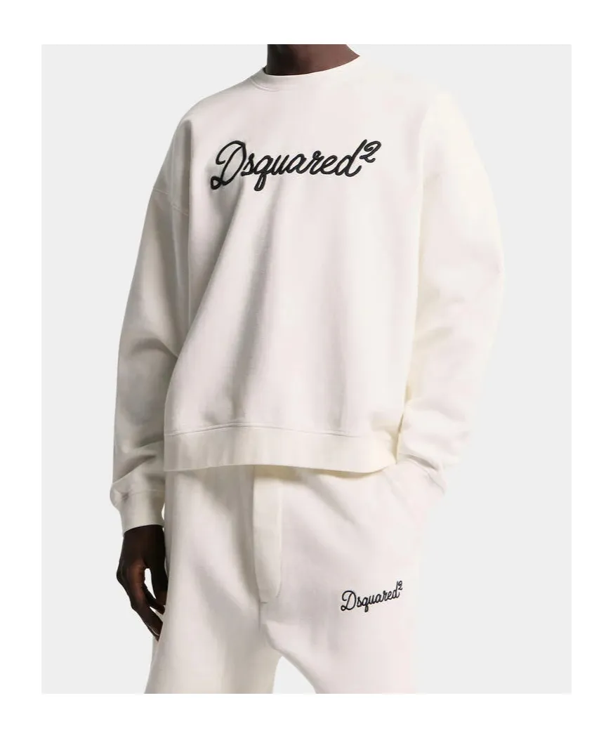 D2 Signature Relax Fit Crewneck