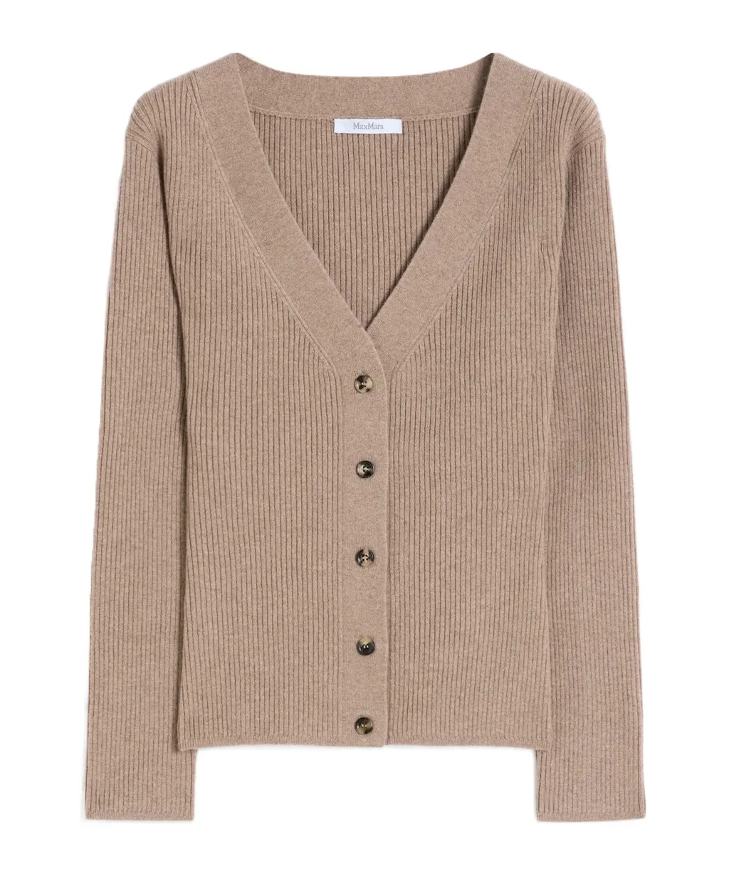 Wool And Cashmere Jumper - Sand