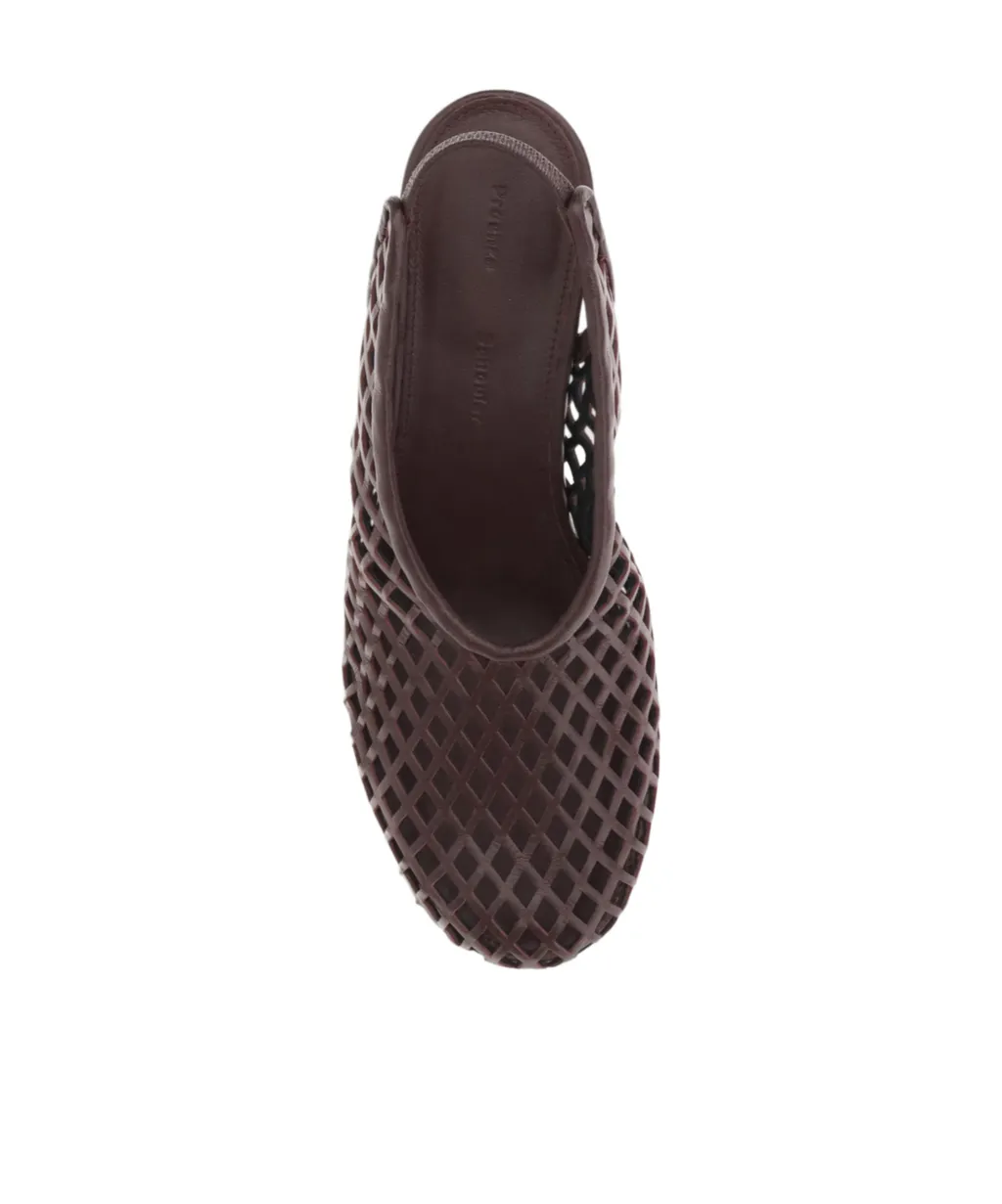 Tee Perforated Slingback Pumpsin Nappa