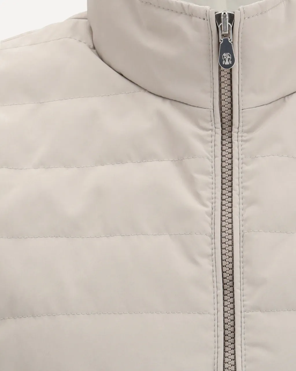 Zip Quilted Down Gilet