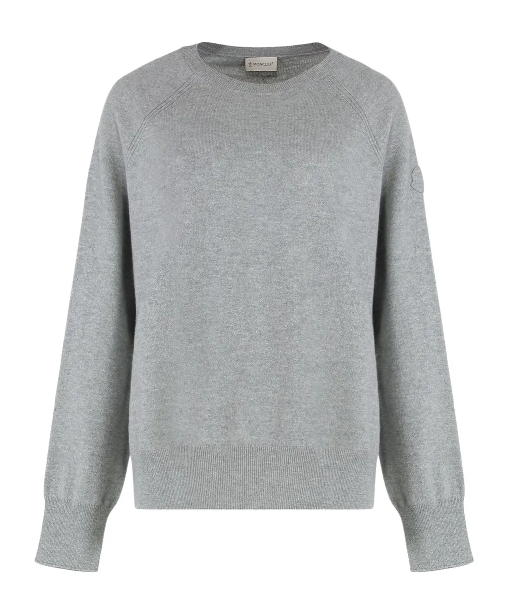Moncler Long Sleeved Crewneck Sweater