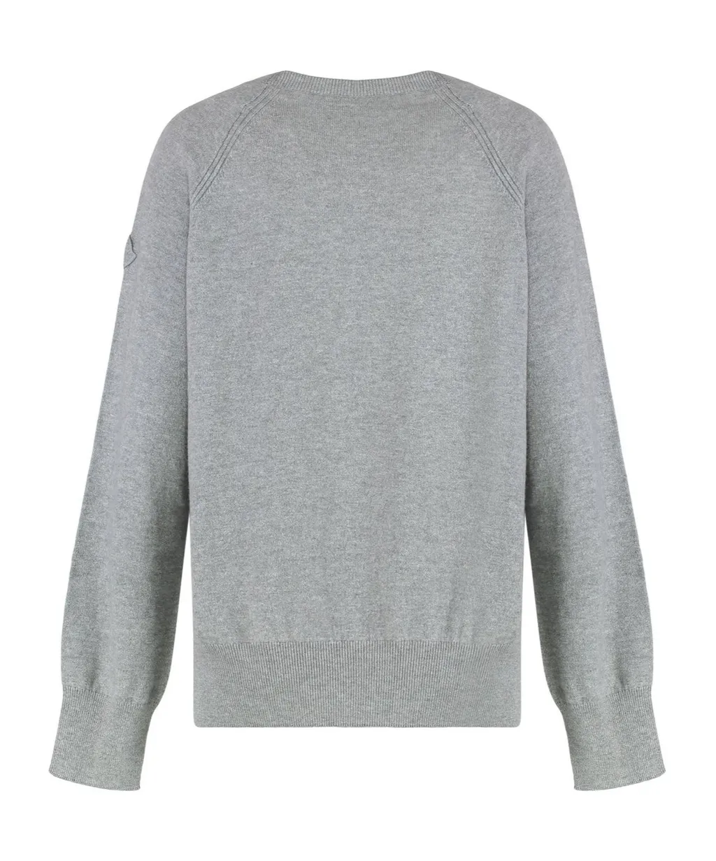 Moncler Long Sleeved Crewneck Sweater