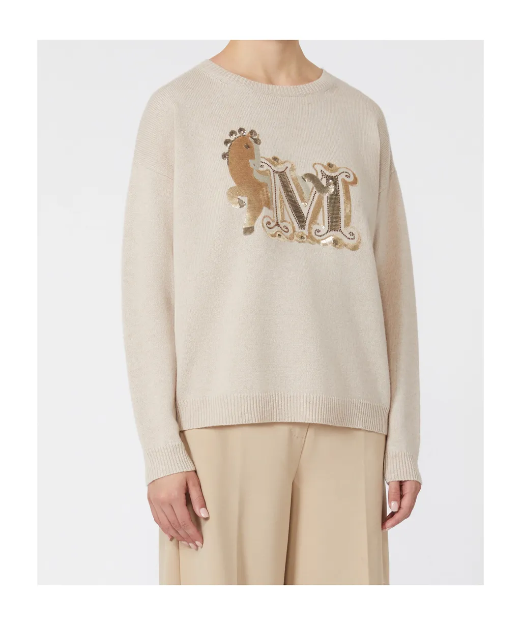 Extra-Large Wool And Cashmere Sweater