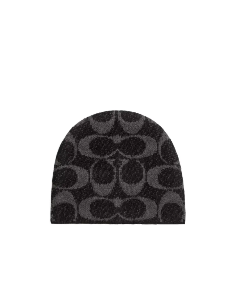 Logo-Patterned Beanie