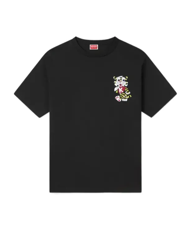 Kenzo Embroidered Oversized T-Shirt