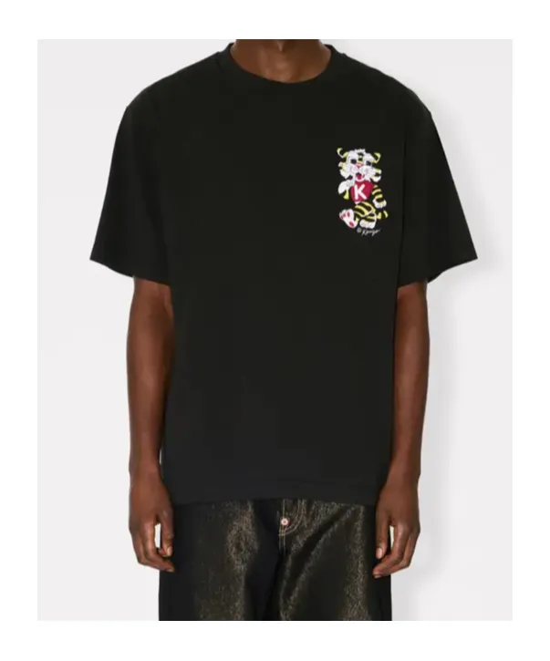 Kenzo Embroidered Oversized T-Shirt