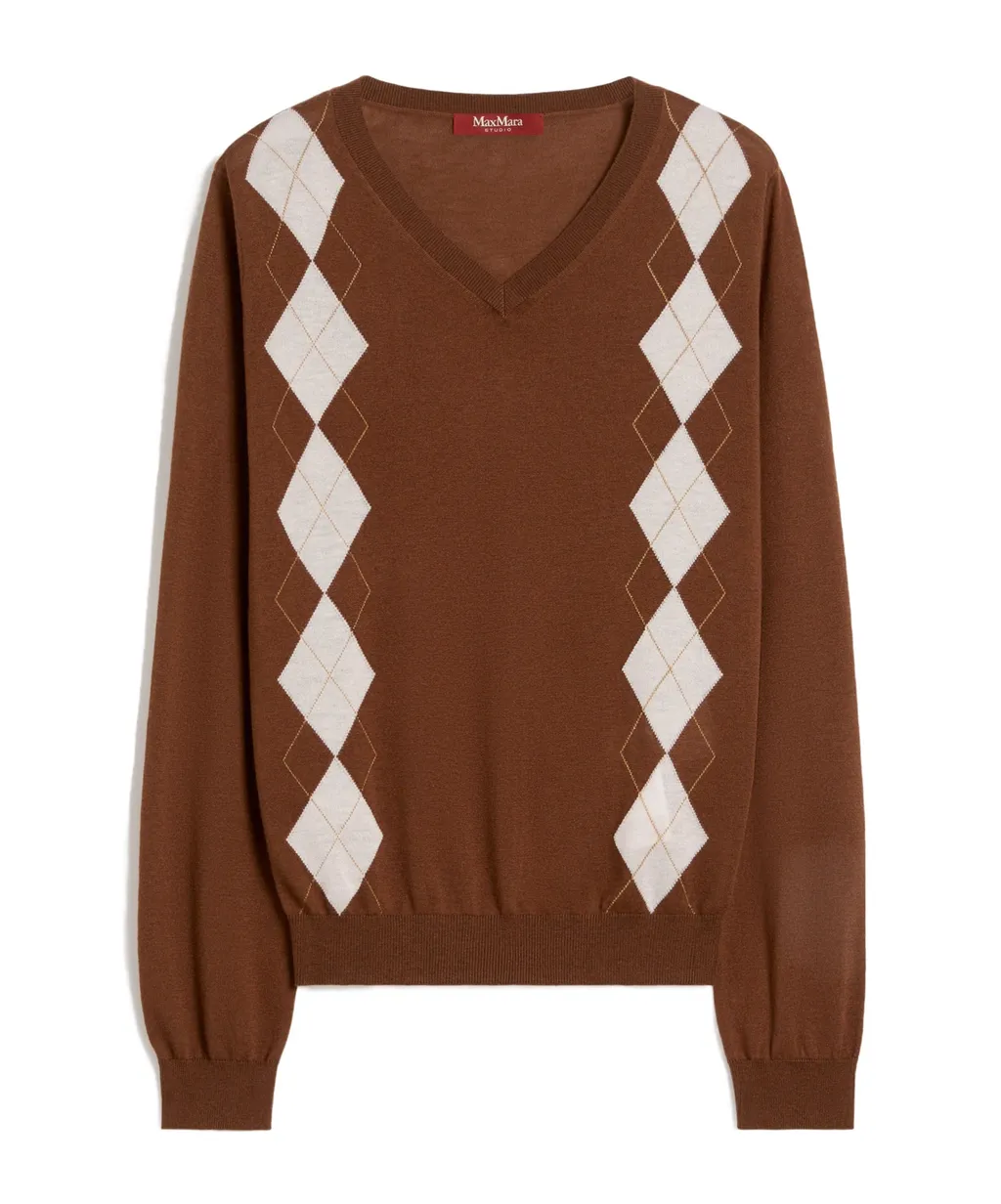 Wool And Silk-Blend Sweater