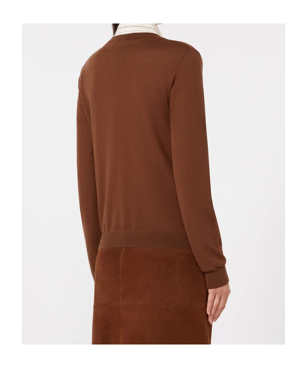 Wool And Silk-Blend Sweater