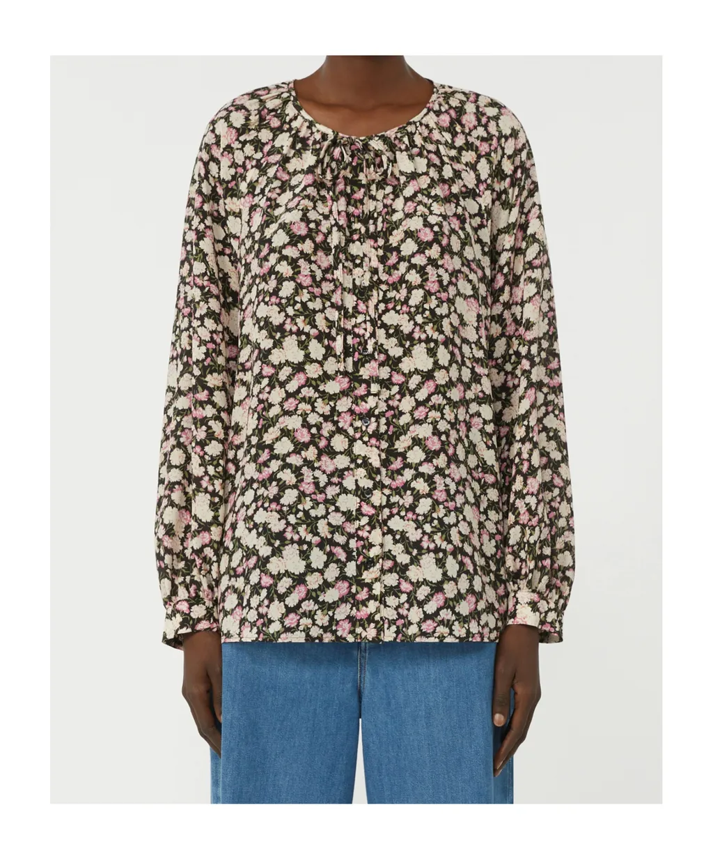Printed Silk Shirt