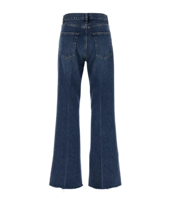 Frame High Rise Flared Jeans