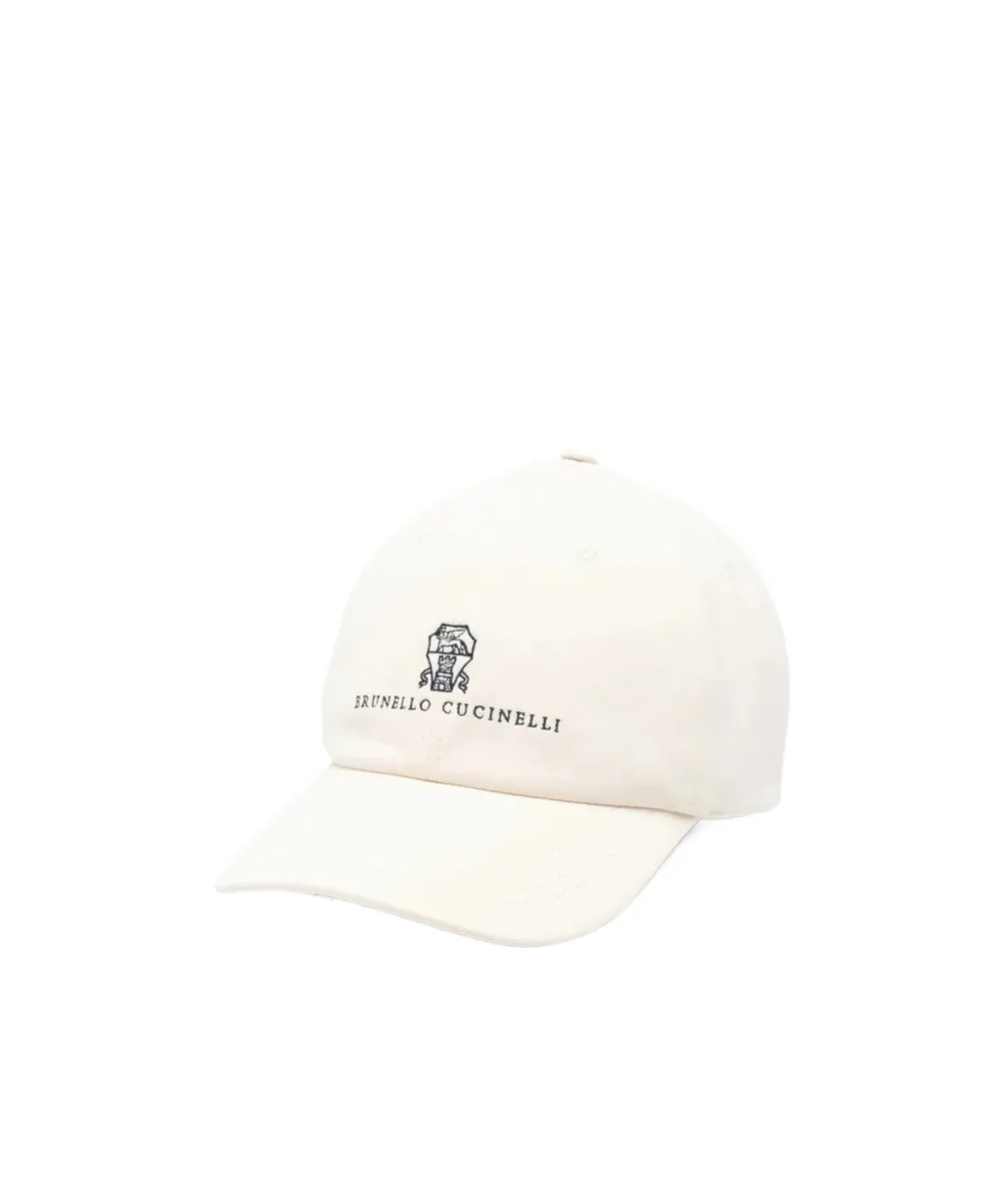 Brunello Cucinelli Logo-Embroidered Baseball Hat