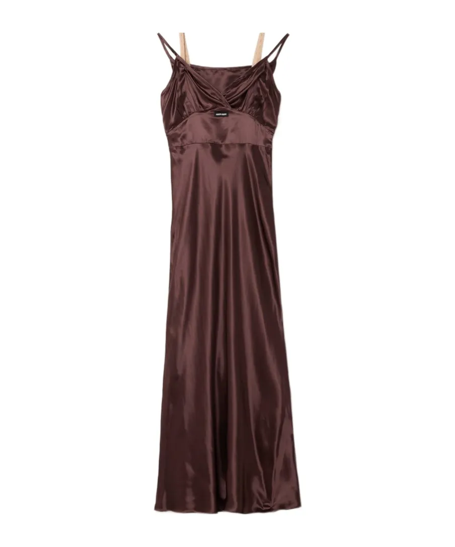 Miu Miu Logo-Patch Sleeveless Dress