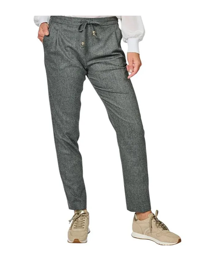 Lace-Up Casual Pants