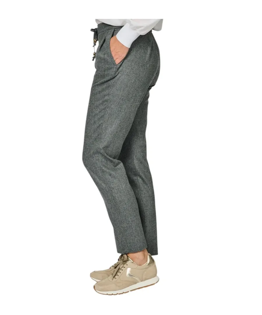 Lace-Up Casual Pants